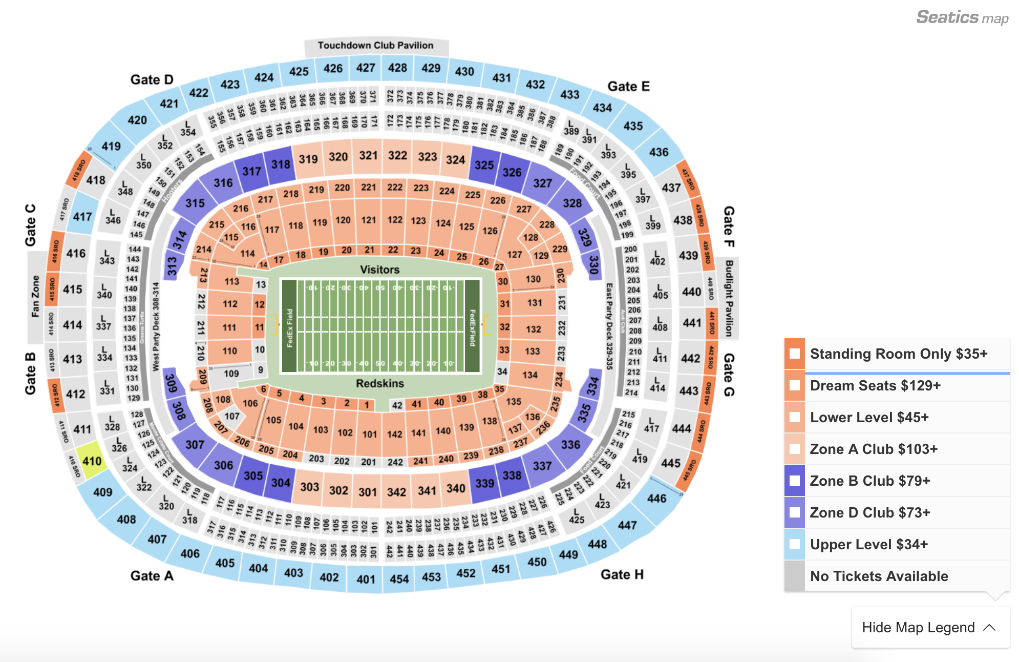 TicketIQ Blog  Washington Redskins